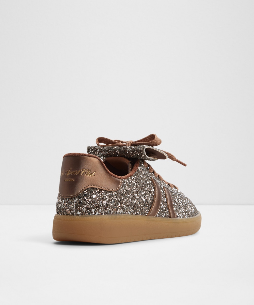 Zapatillas deportivas de mujer con punta redonda - Aldo - Marrón Marrón-3
