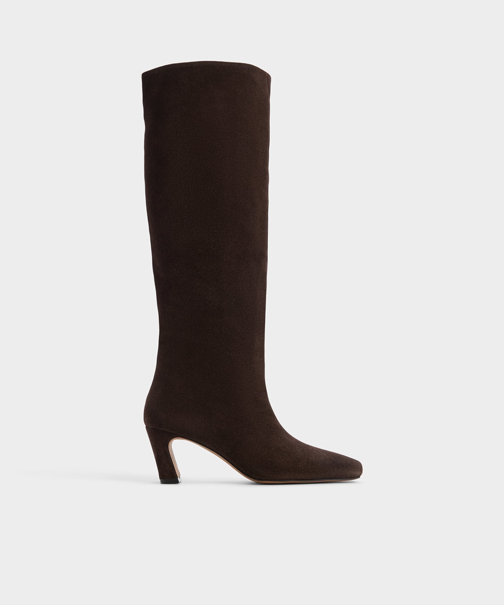 Botas básicas de mujer con punta redonda - Aldo - Marrón Marrón-1