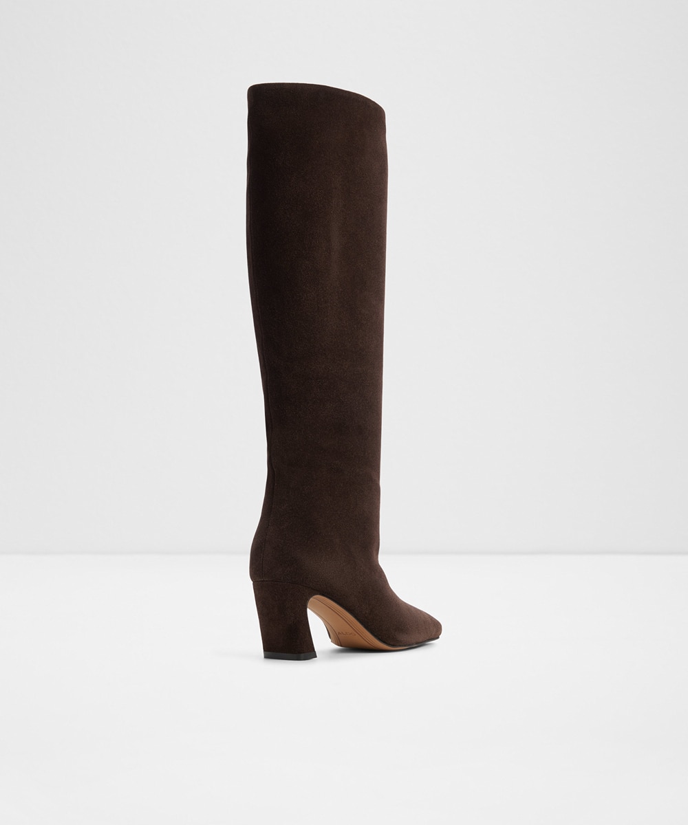 Botas básicas de mujer con punta redonda - Aldo - Marrón Marrón-2
