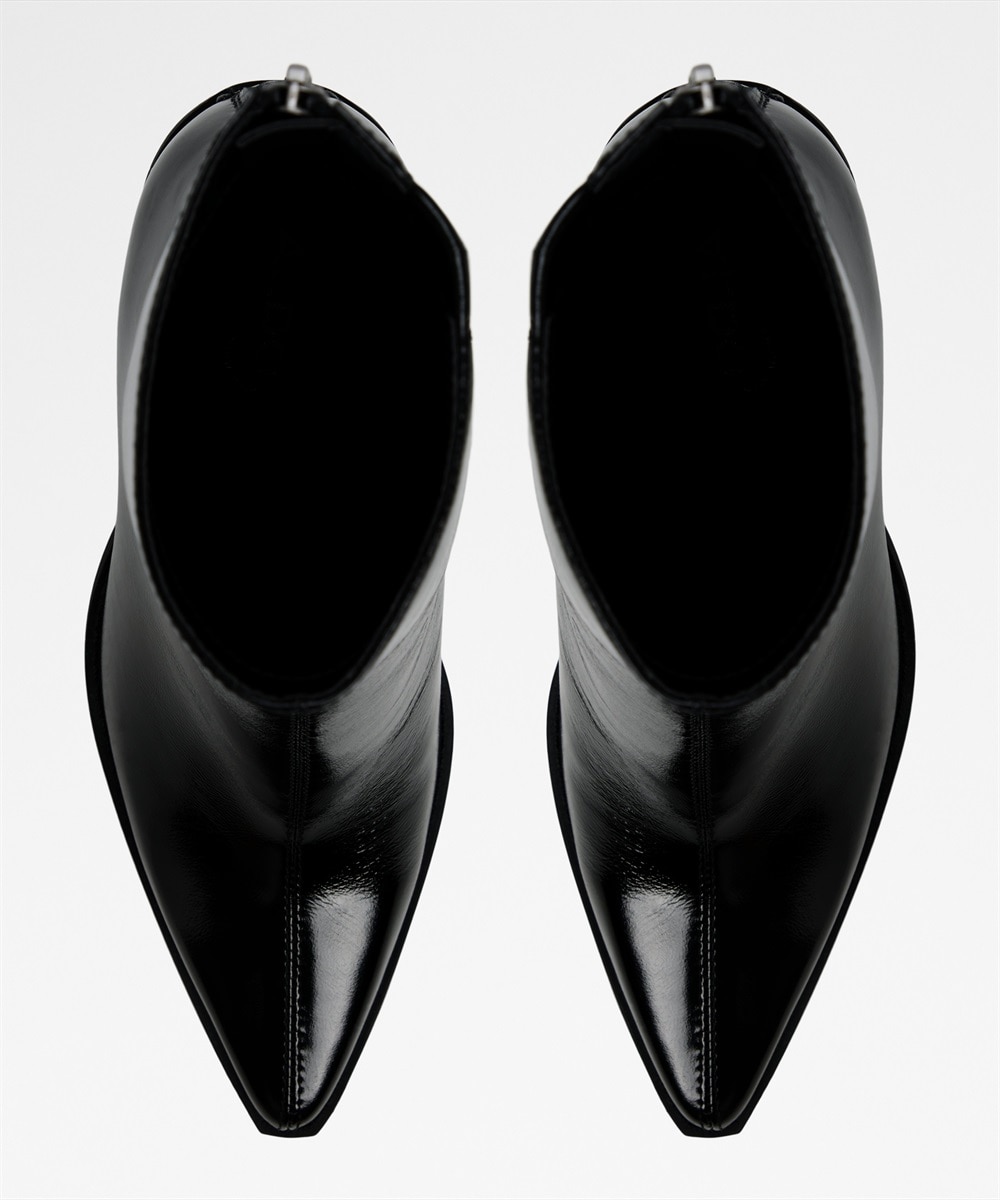Botines básicos de mujer con punta afilada - Aldo - Negro Negro-6