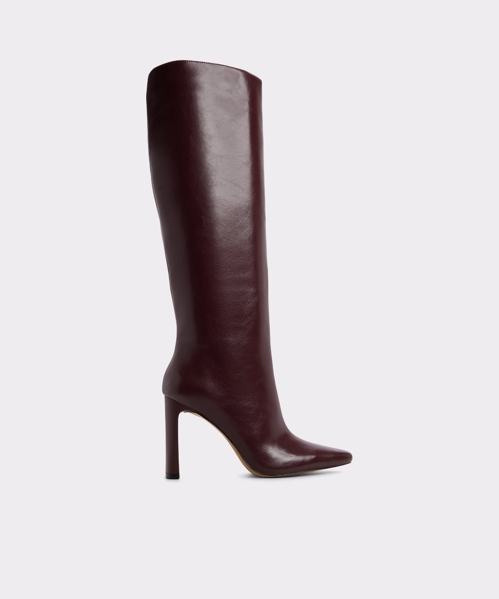 Botas básicas de mujer con punta afilada - Aldo - Burdeos Burdeos-1