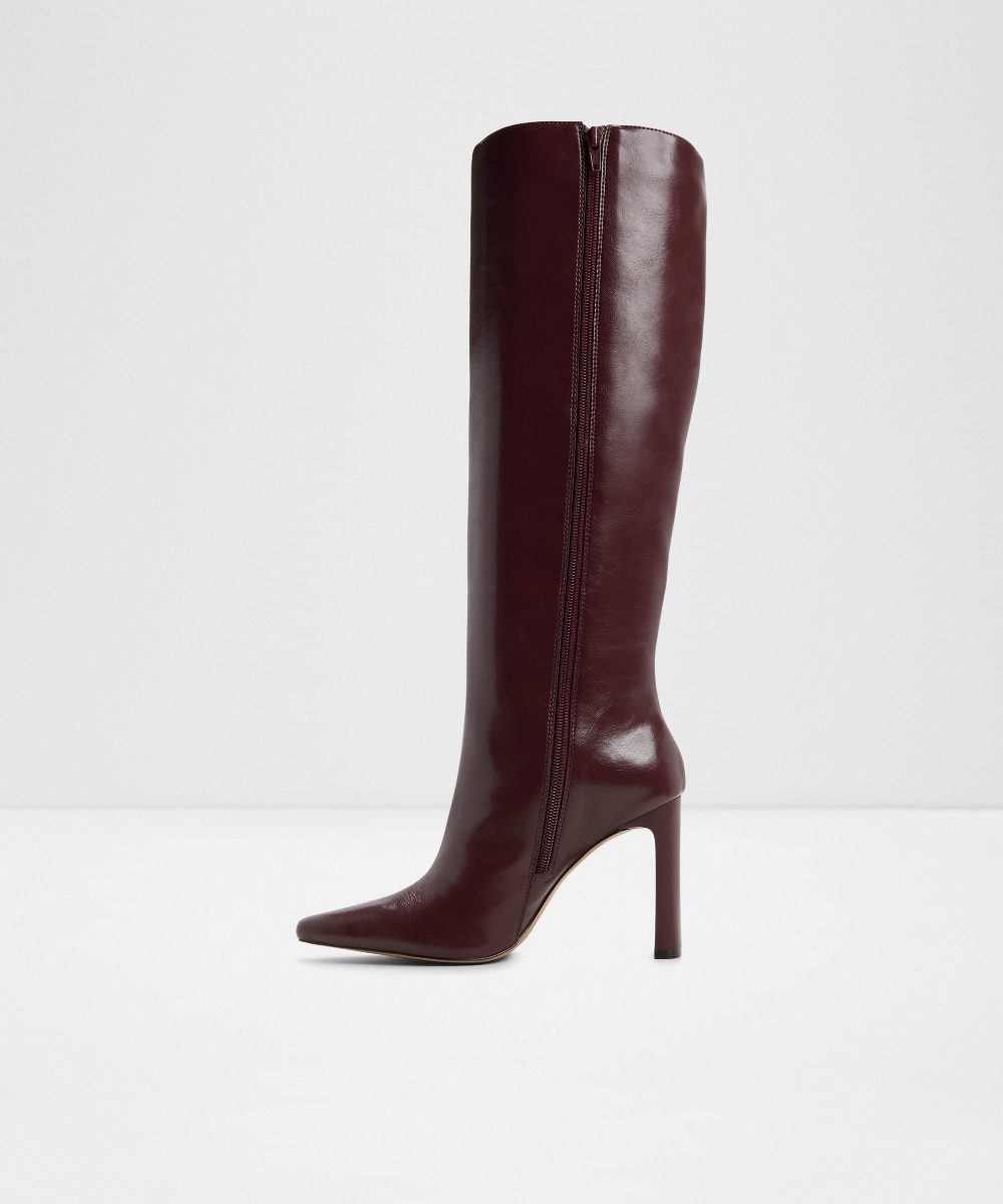 Botas básicas de mujer con punta afilada - Aldo - Burdeos Burdeos-3