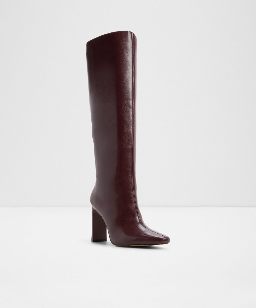 Botas básicas de mujer con punta afilada - Aldo - Burdeos Burdeos-4