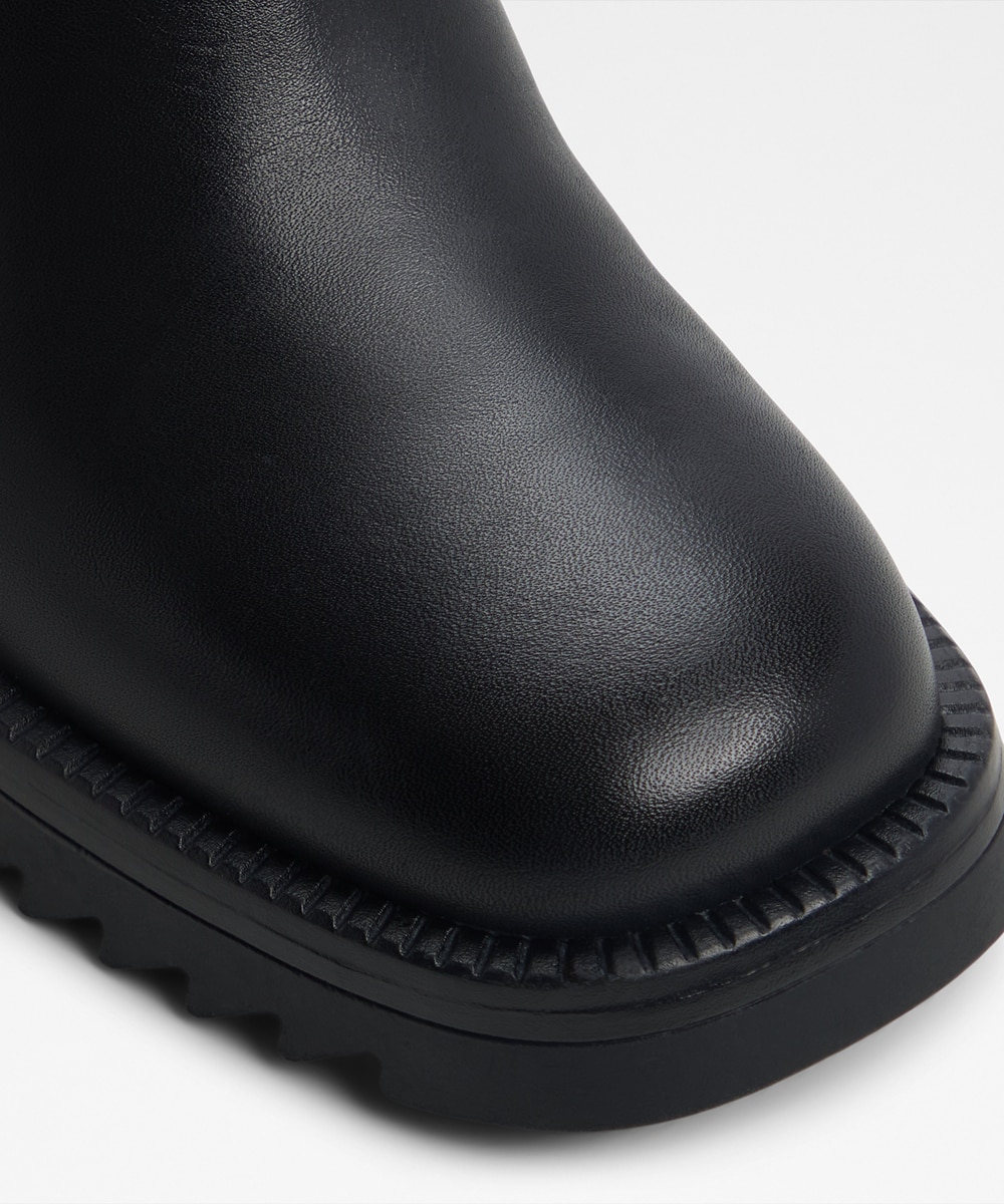 Botines básicos de mujer con punta cuadrada - Aldo - Negro Negro-3