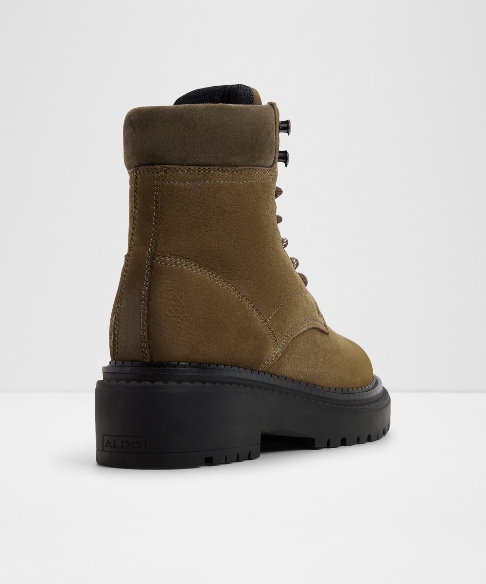 Botines básicos de mujer con punta redonda - Aldo - Verde Verde-3