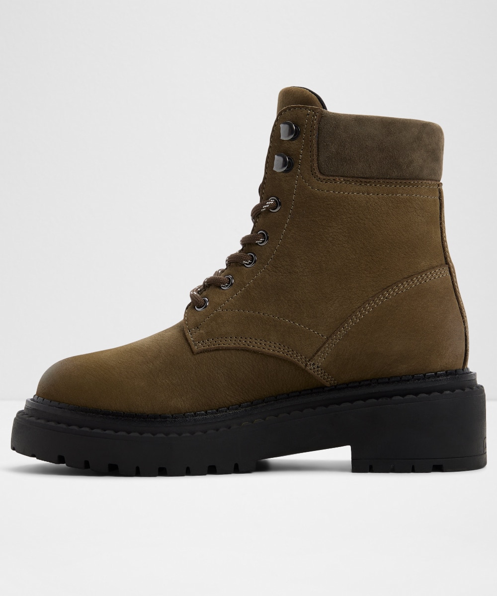Botines básicos de mujer con punta redonda - Aldo - Verde Verde-2