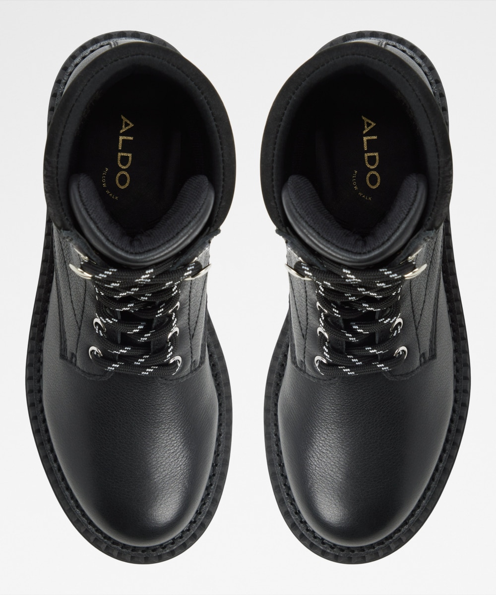 Botines básicos de mujer con punta redonda - Aldo - Negro Negro-6