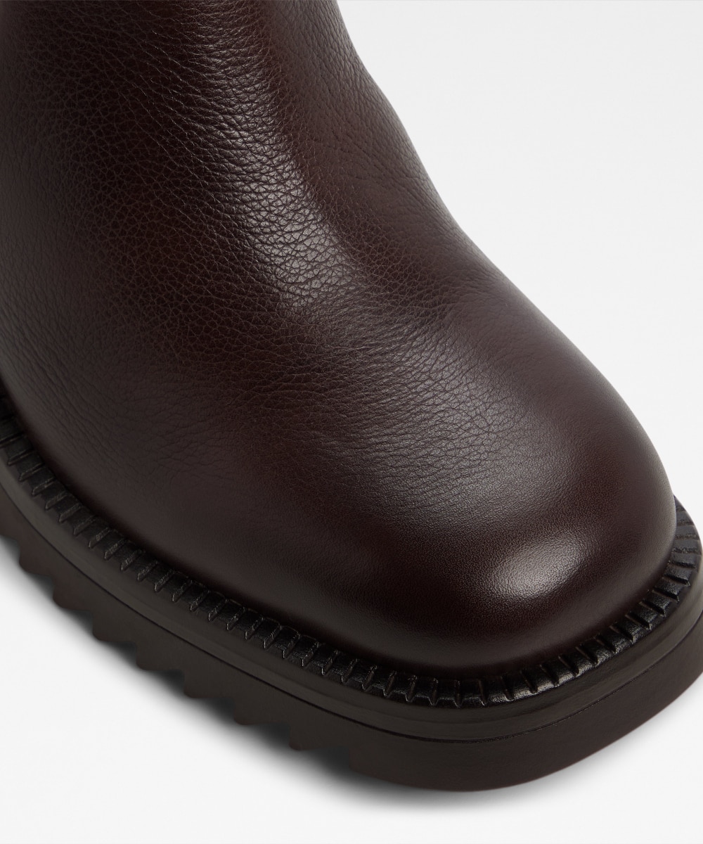 Botines básicos de mujer con punta cuadrada - Aldo - Marrón Marrón-5