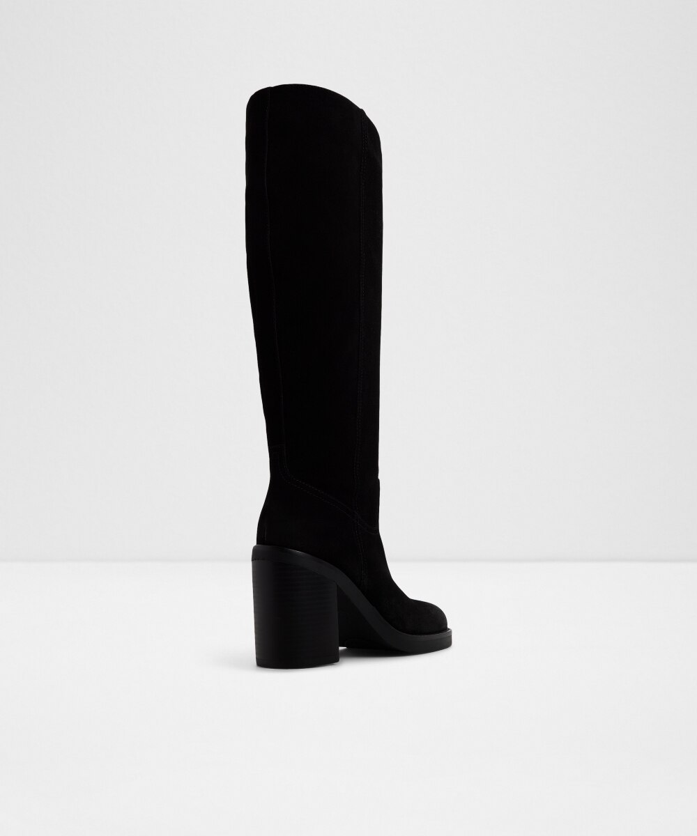 Botas de mujer con punta redonda - Aldo - Negro Negro-2