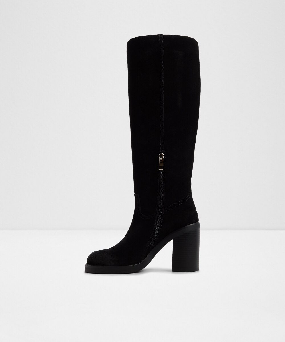Botas de mujer con punta redonda - Aldo - Negro Negro-3