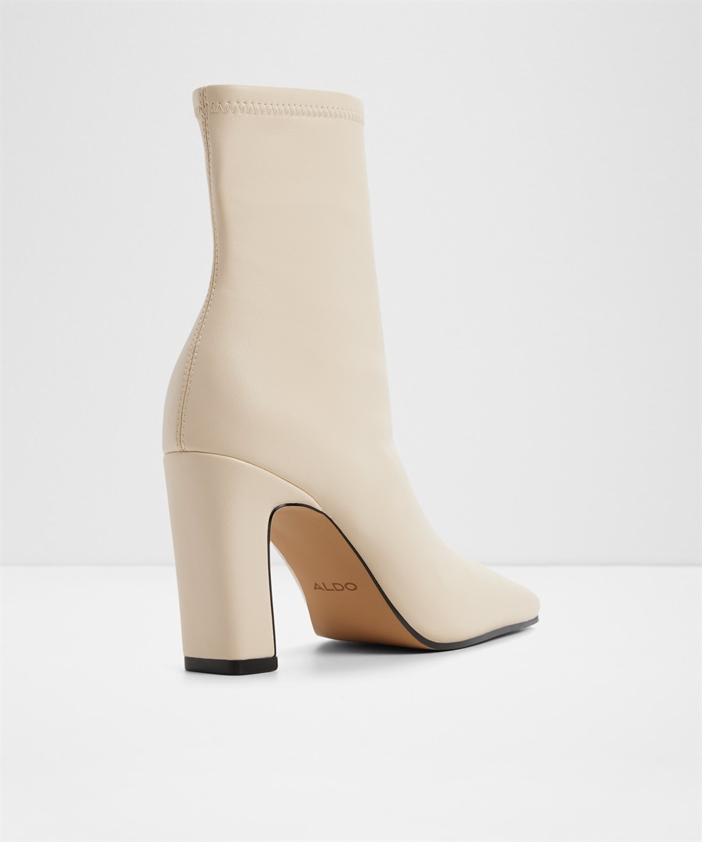 Botines básicos de mujer con punta cuadrada - Aldo - Beige Beige-2