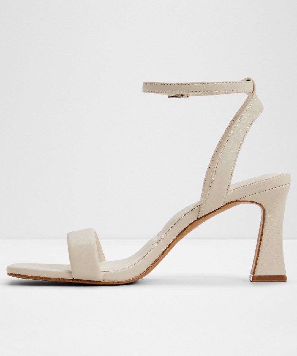Sandalias de tacón de mujer con punta cuadrada - Aldo - Blanco Blanco-2