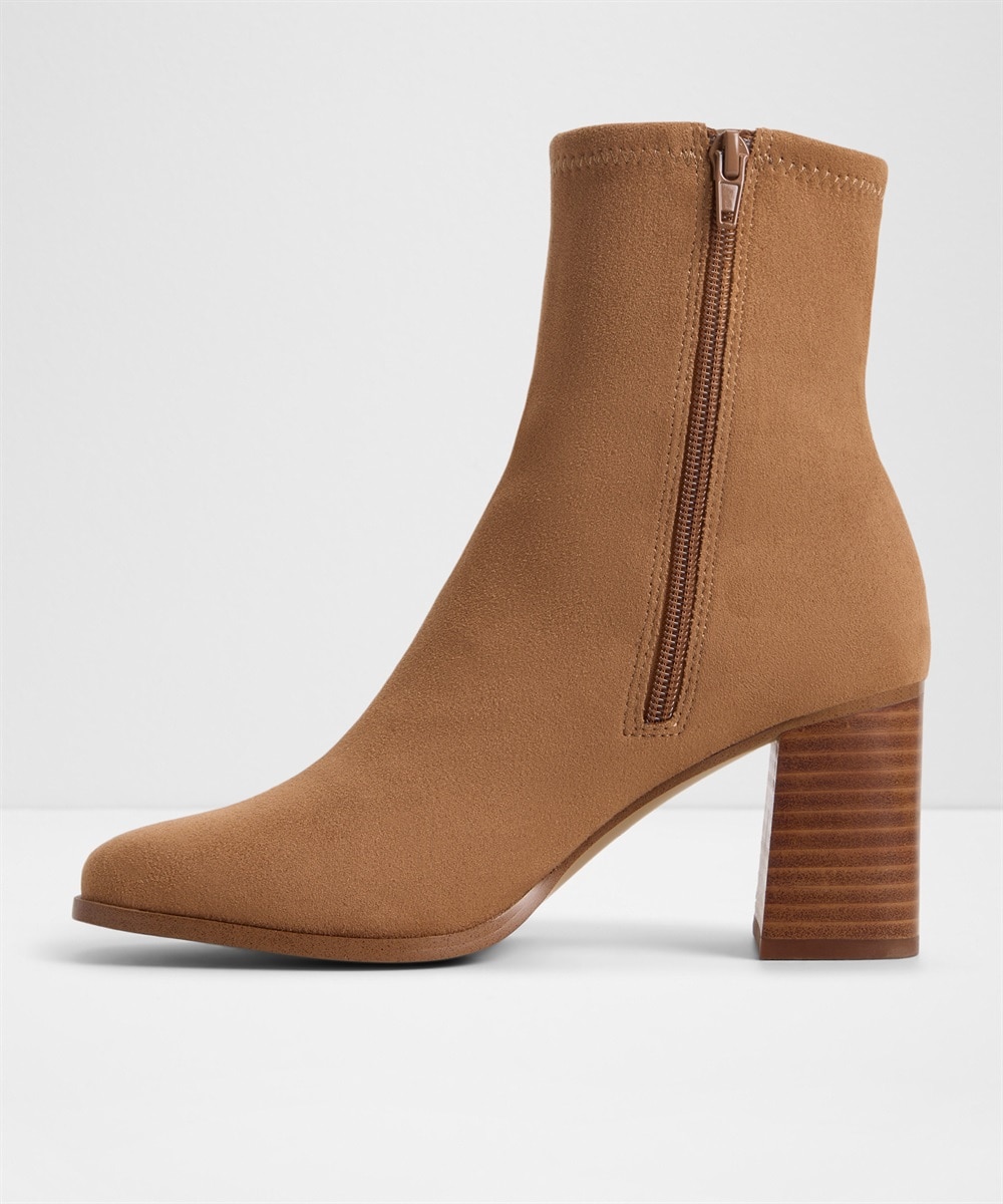Botines básicos de mujer con punta cuadrada - Aldo - Camel Camel-6
