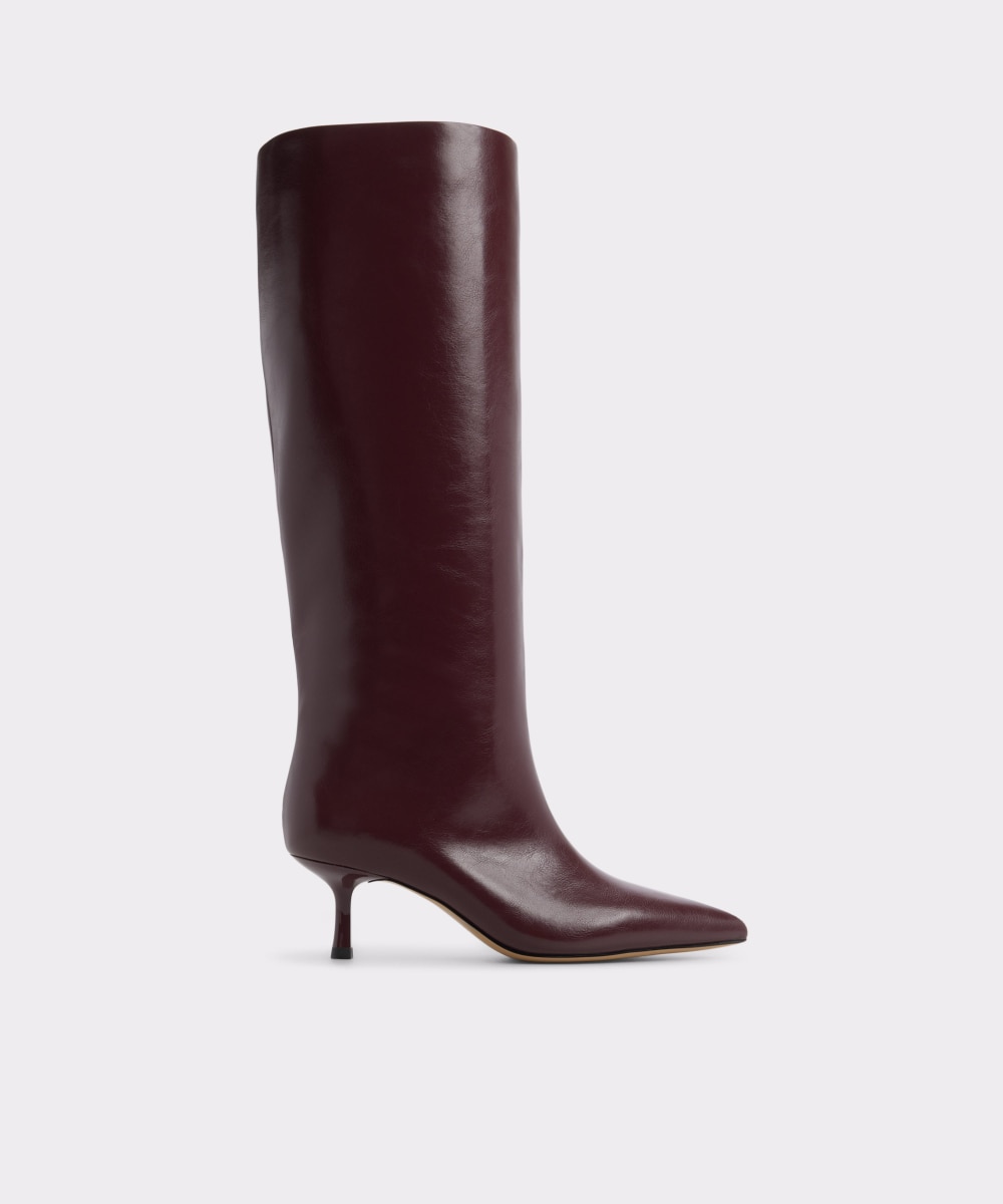 Botas básicas de mujer con punta afilada - Aldo - Burdeos Burdeos-1