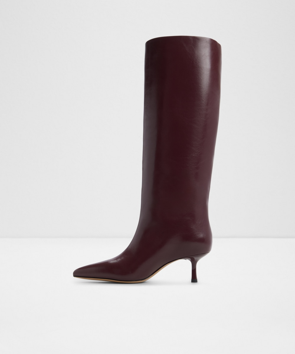 Botas básicas de mujer con punta afilada - Aldo - Burdeos Burdeos-3