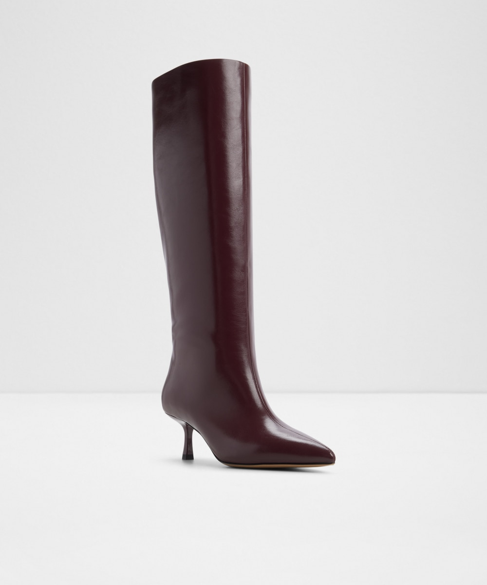 Botas básicas de mujer con punta afilada - Aldo - Burdeos Burdeos-4