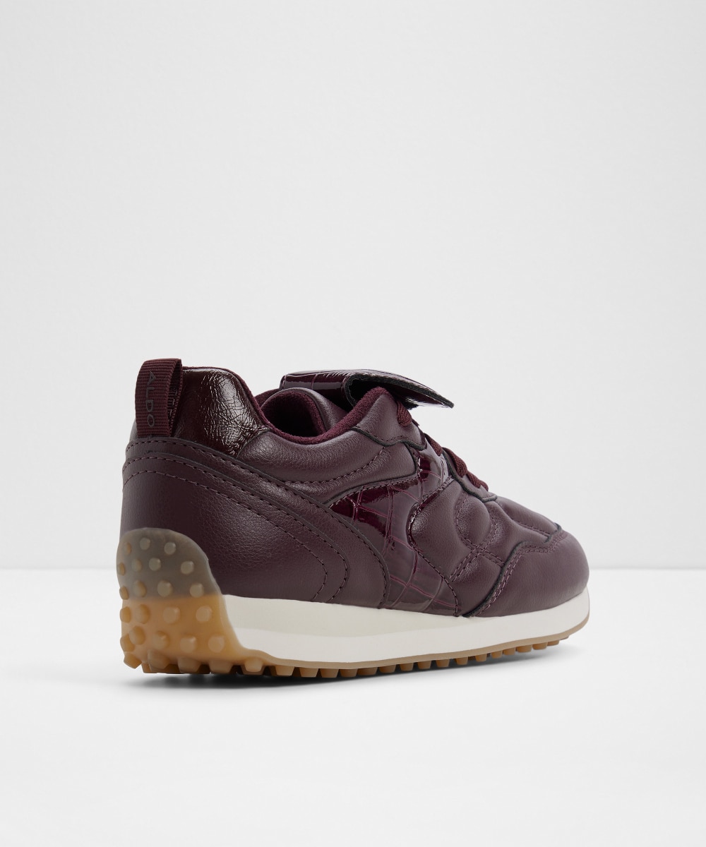 Zapatillas deportivas de mujer con punta redonda - Aldo - Burdeos Burdeos-3