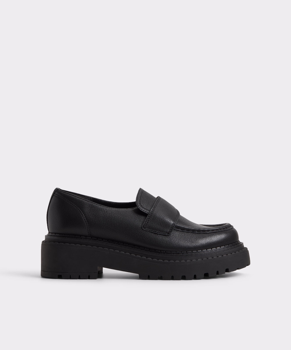 Zapatos de salón de mujer con punta redonda - Aldo - Negro Negro-1