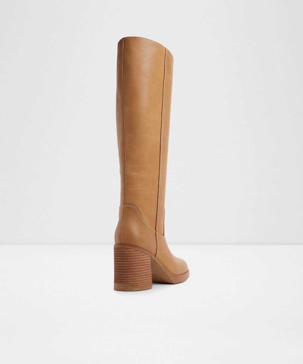 Botas básicas de mujer con punta cuadrada - Aldo - Camel Camel-2
