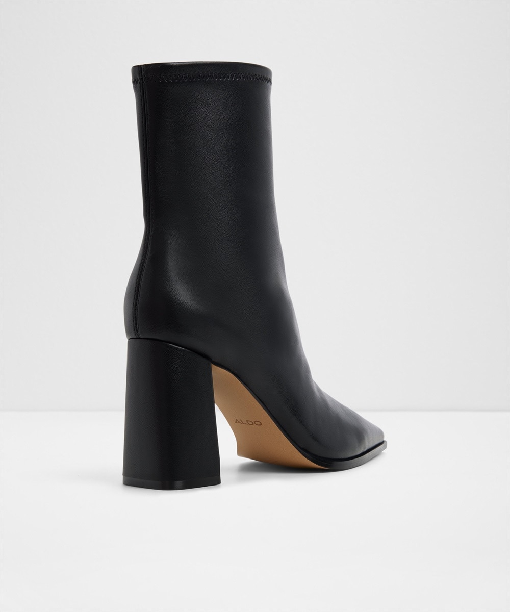 Botines básicos de mujer con punta afilada - Aldo - Negro Negro-2