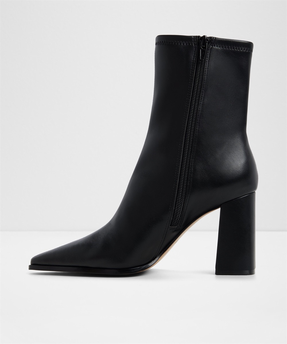 Botines básicos de mujer con punta afilada - Aldo - Negro Negro-4