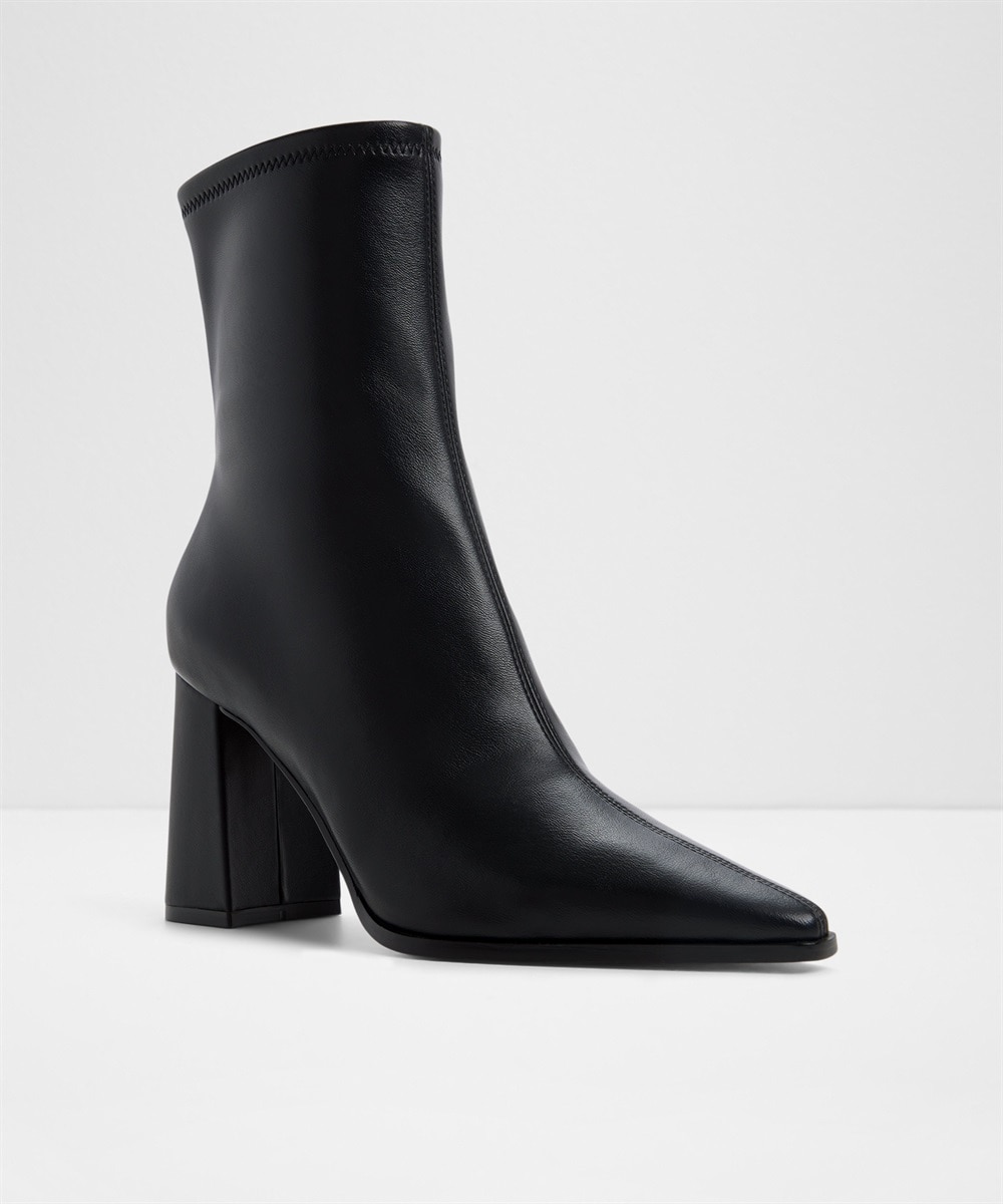 Botines básicos de mujer con punta afilada - Aldo - Negro Negro-5