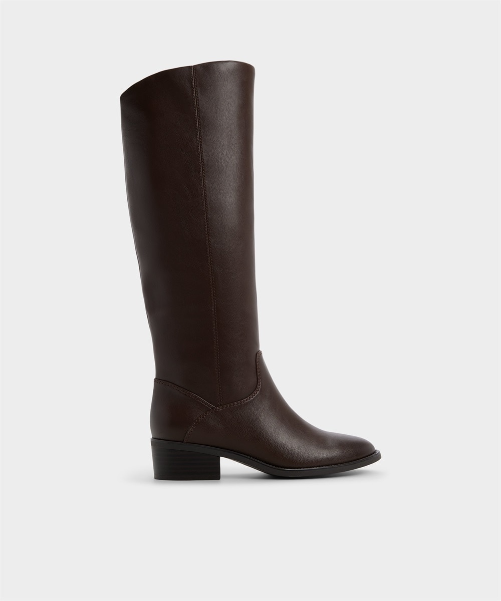 Botas básicas de mujer con punta cuadrada - Aldo - Marrón Marrón-1