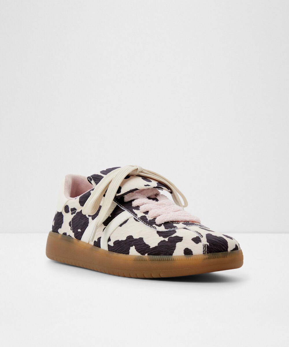 Zapatillas deportivas de mujer con punta redonda - Aldo - Blanco Blanco-4
