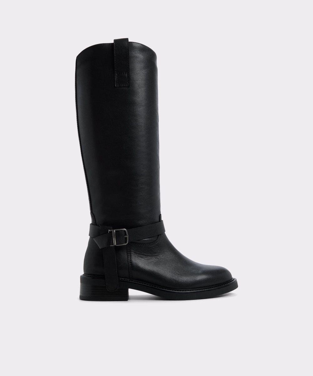Botas básicas de mujer con punta redonda - Aldo - Negro Negro-1