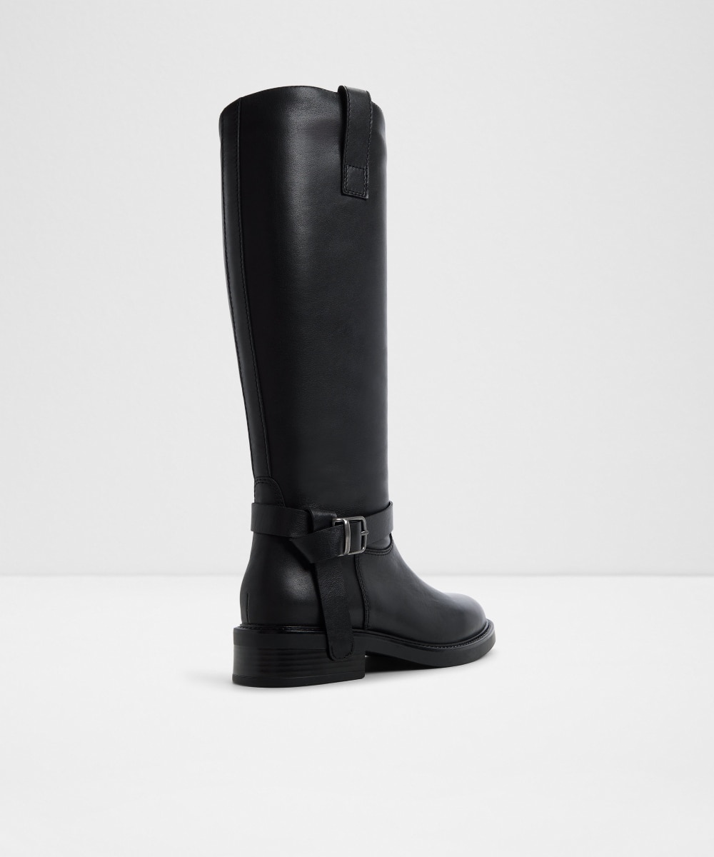 Botas básicas de mujer con punta redonda - Aldo - Negro Negro-2