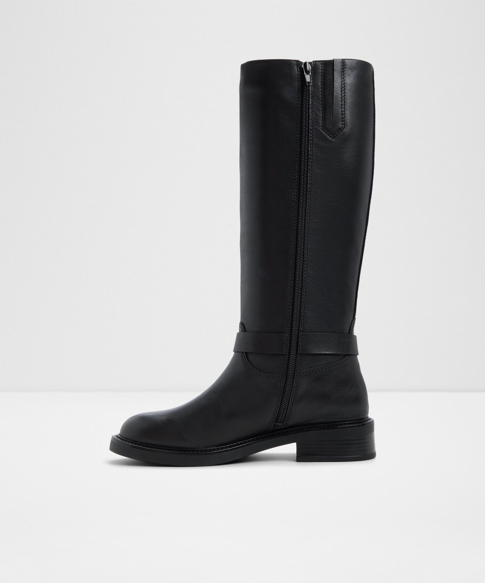 Botas básicas de mujer con punta redonda - Aldo - Negro Negro-3