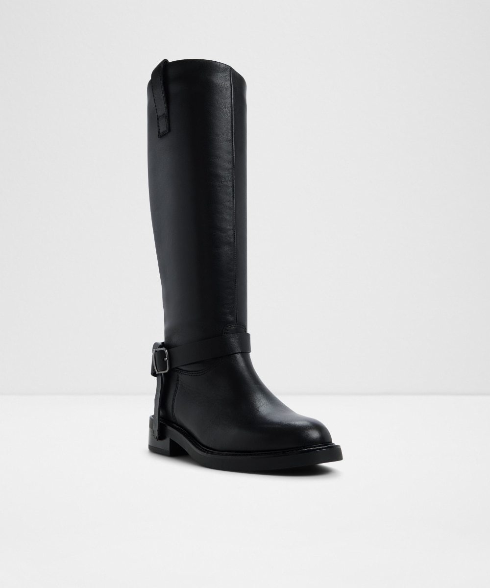 Botas básicas de mujer con punta redonda - Aldo - Negro Negro-5