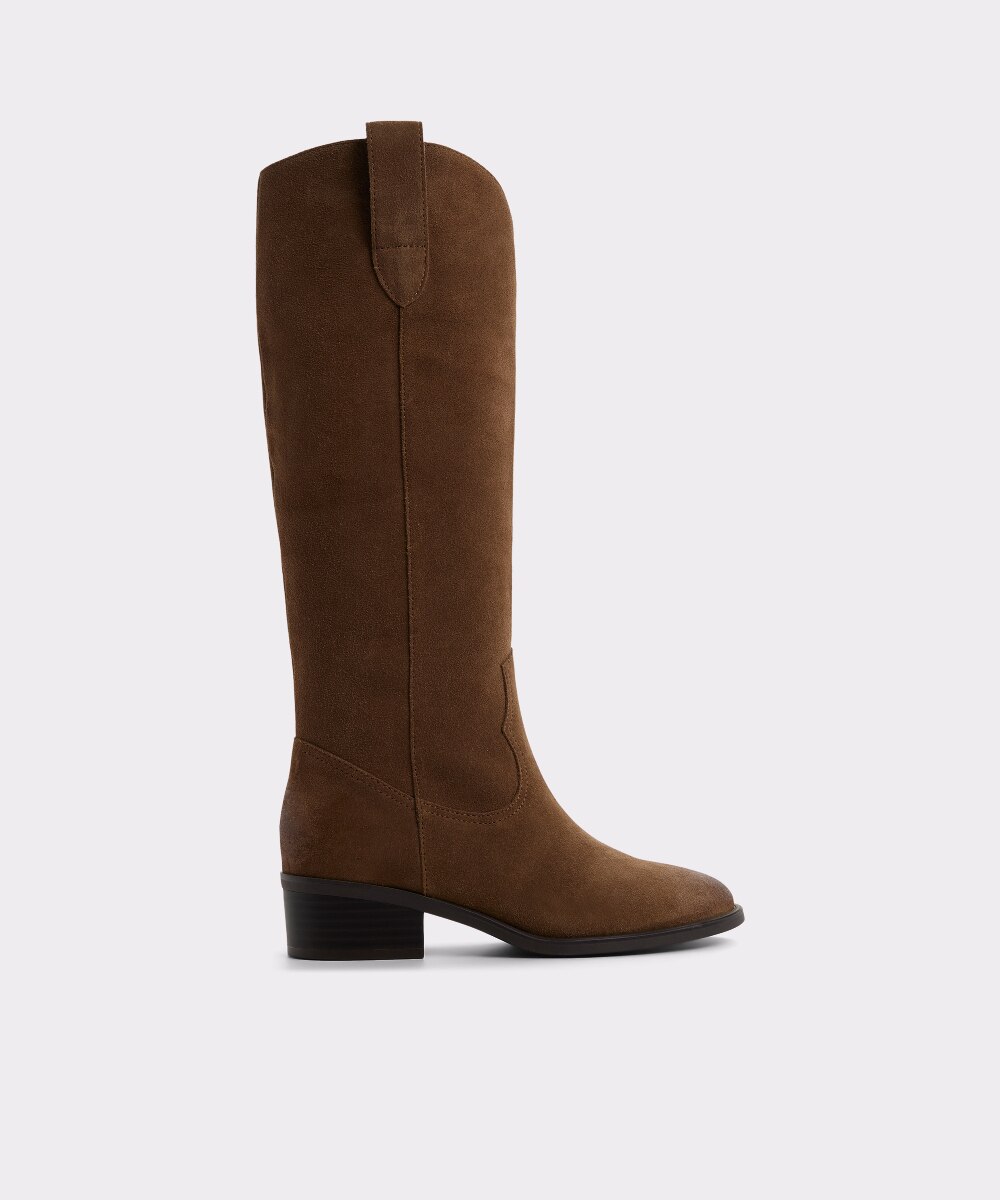 Botas de mujer con punta redonda - Aldo - Marrón Marrón-1