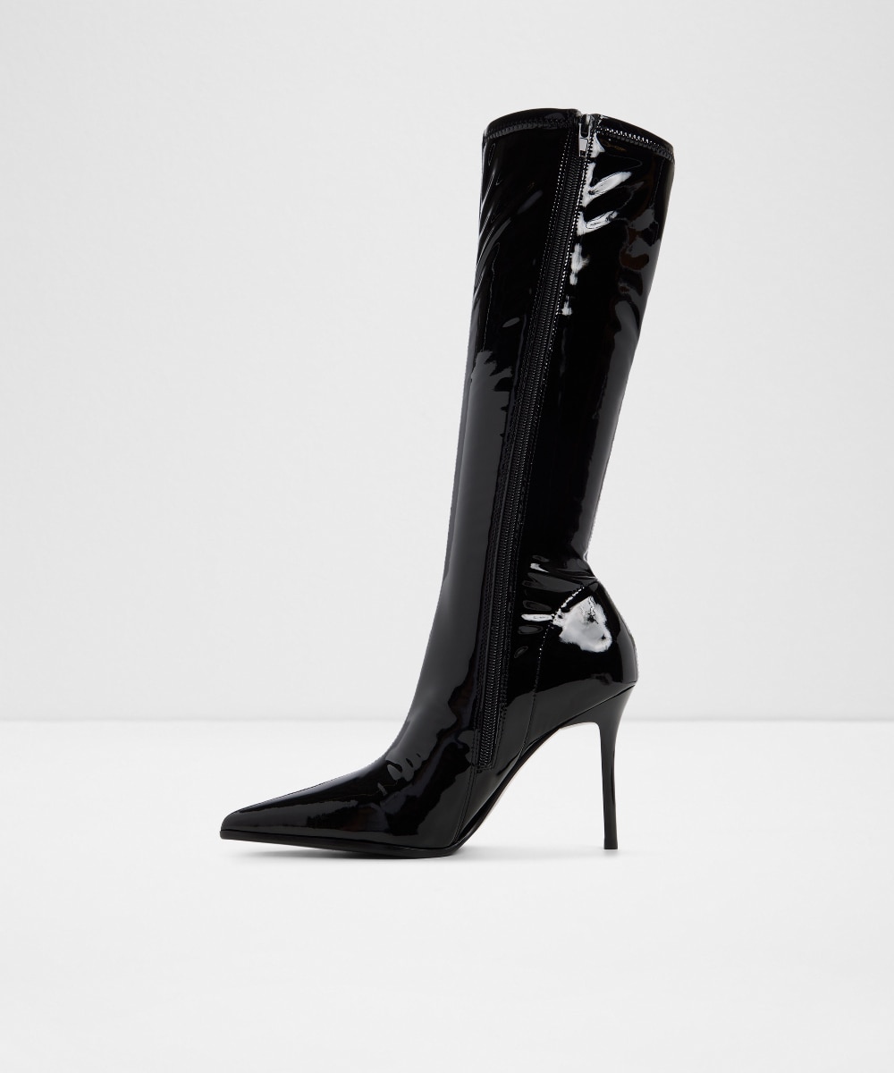 Botas básicas de mujer con punta afilada - Aldo - Negro Negro-3