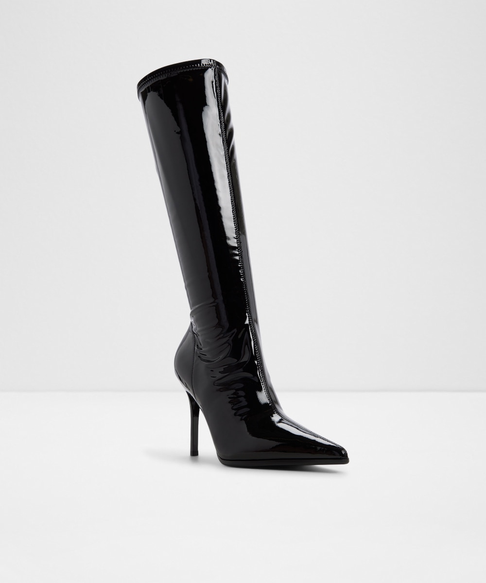 Botas básicas de mujer con punta afilada - Aldo - Negro Negro-2