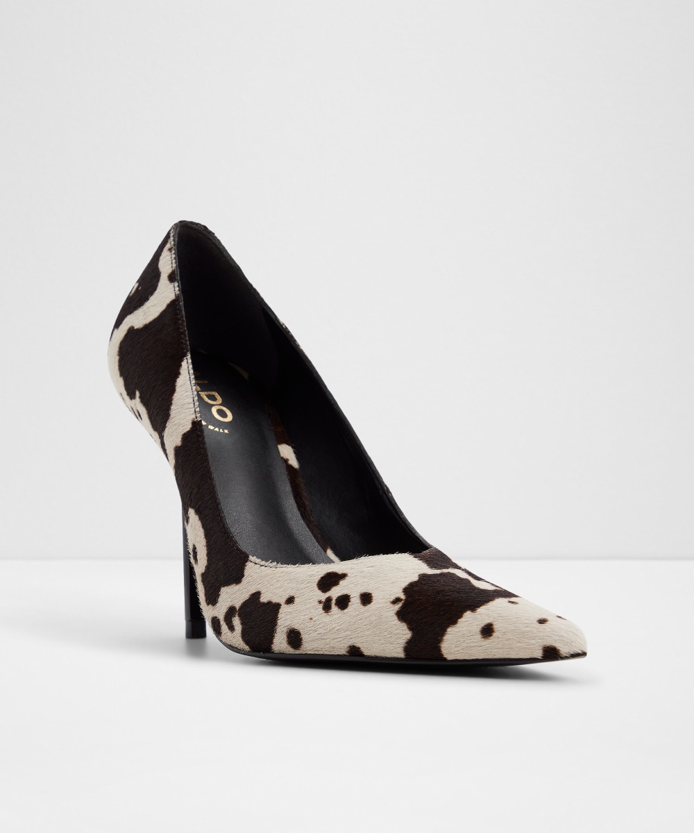 Zapatos de salón de mujer con punta afilada - Aldo - Blanco Blanco-5