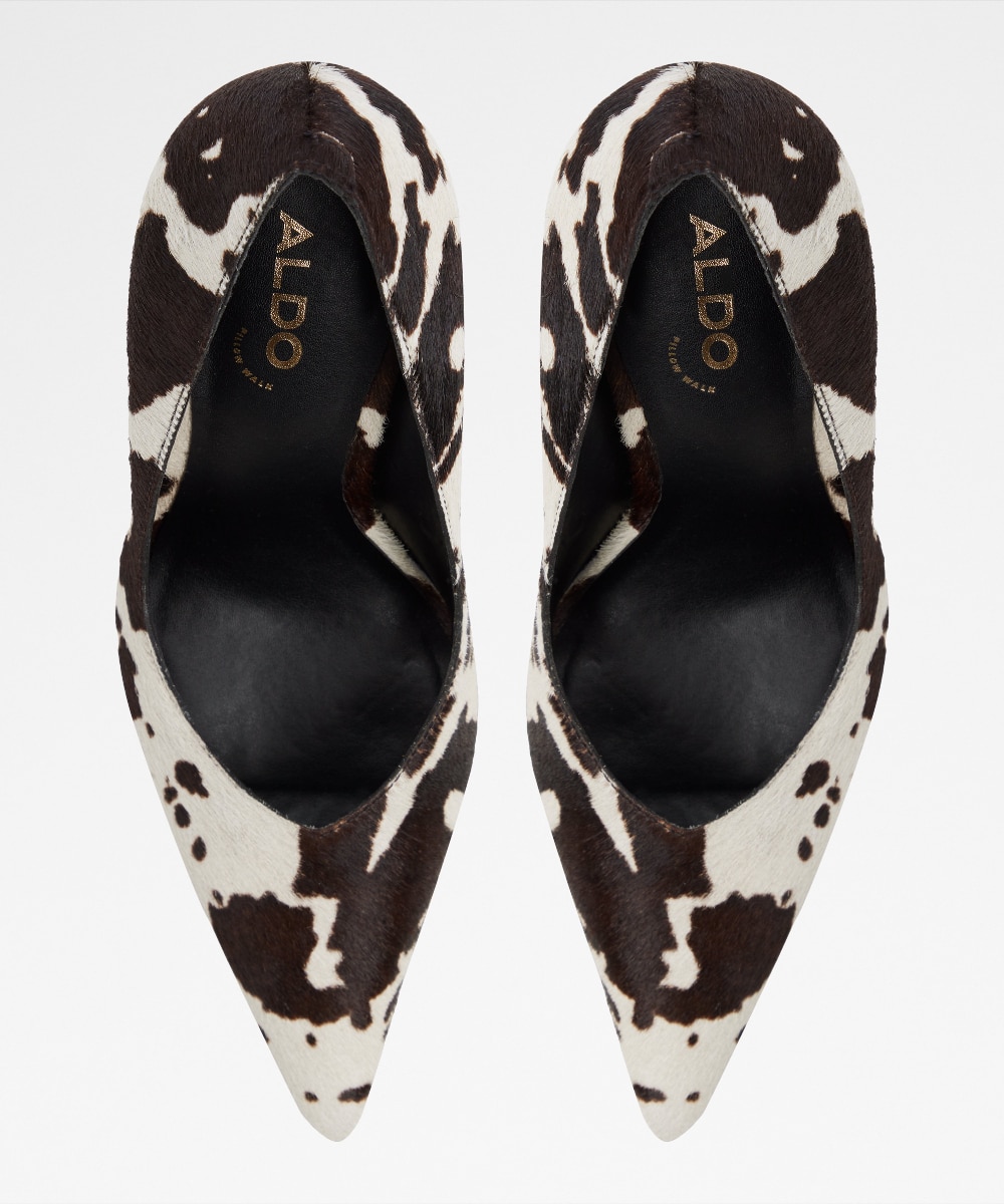 Zapatos de salón de mujer con punta afilada - Aldo - Blanco Blanco-2