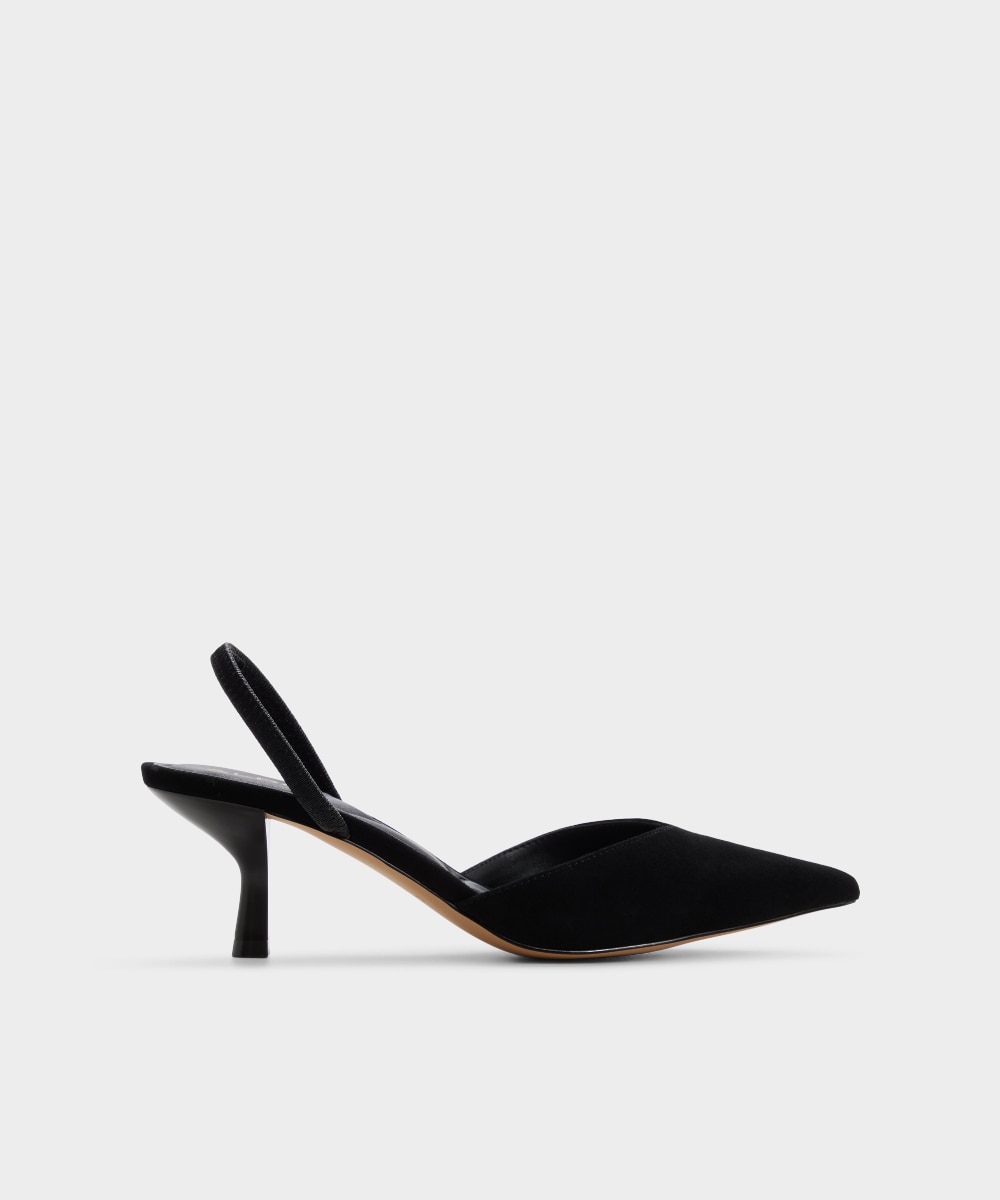 Zapatos de salón de mujer con punta afilada - Aldo - Negro Negro-1