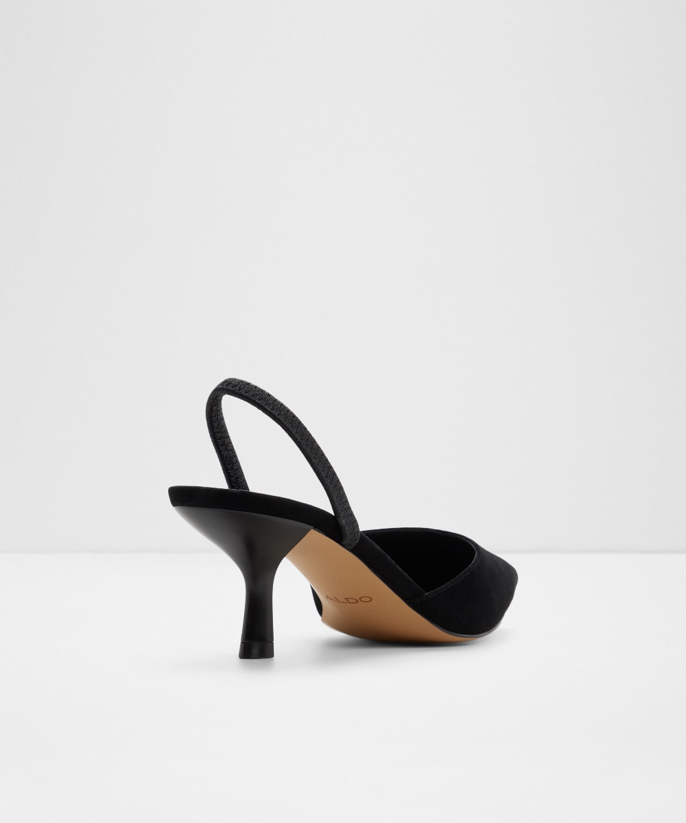 Zapatos de salón de mujer con punta afilada - Aldo - Negro Negro-3