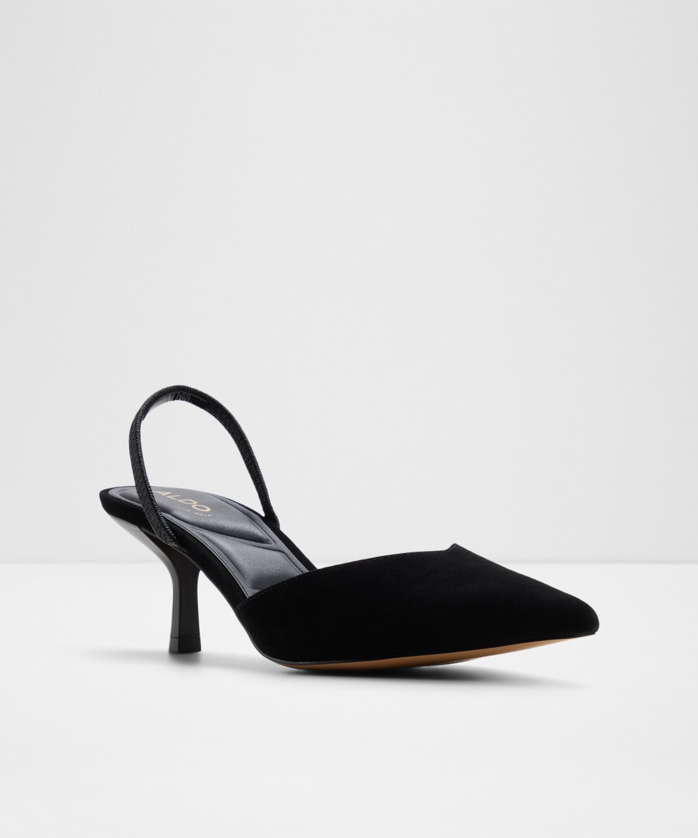 Zapatos de salón de mujer con punta afilada - Aldo - Negro Negro-4