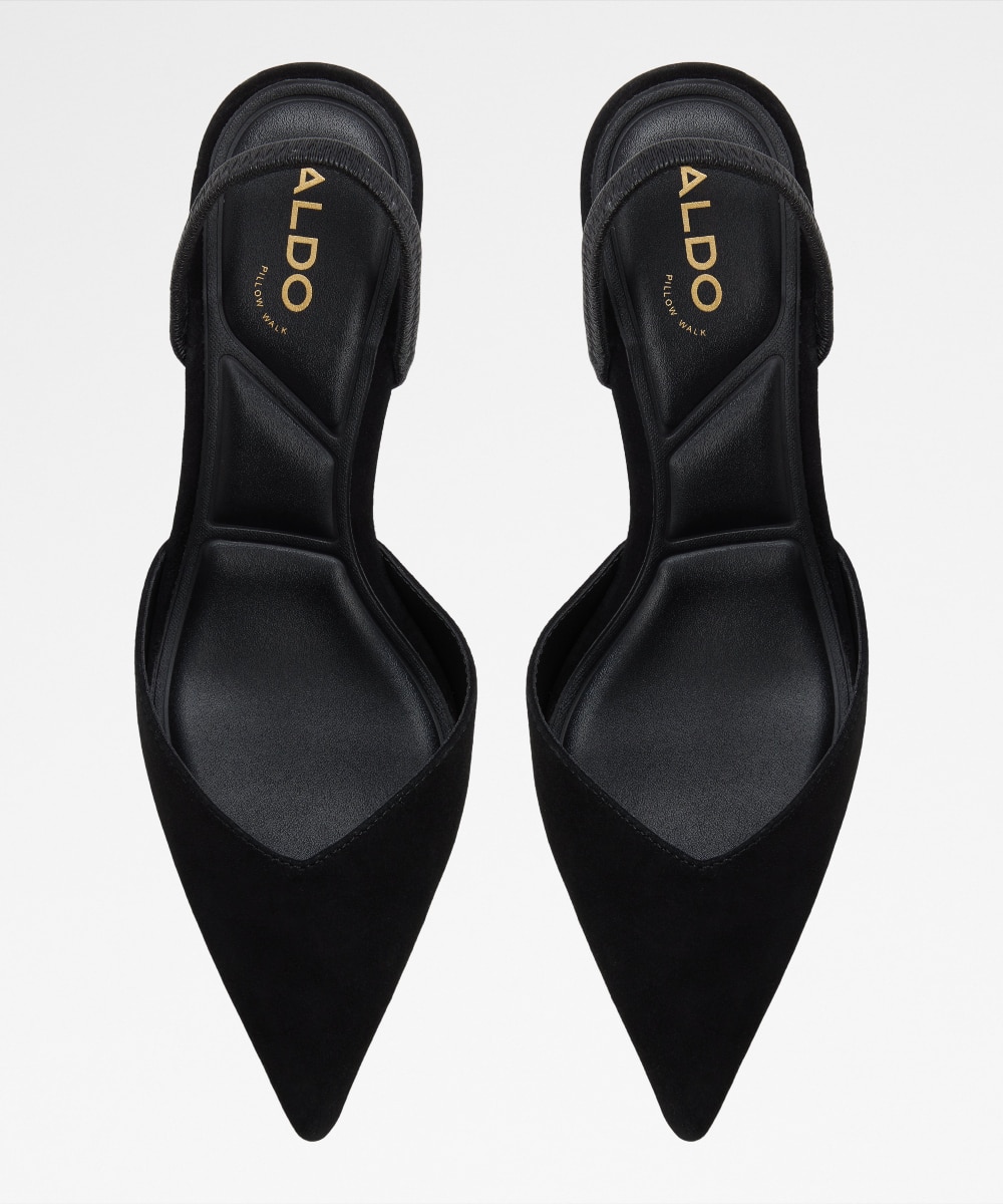 Zapatos de salón de mujer con punta afilada - Aldo - Negro Negro-6