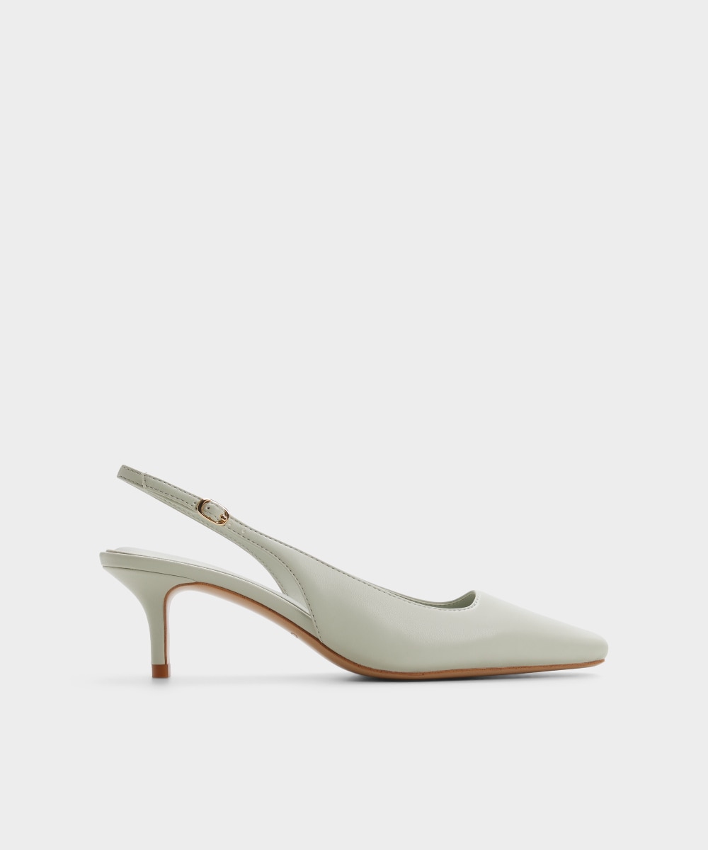 Zapatos de salón de mujer con punta afilada - Aldo - Verde Verde-1