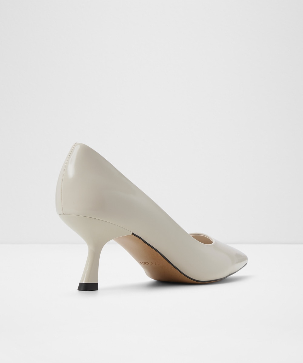 Zapatos de salón de mujer con punta afilada - Aldo - Blanco Blanco-3
