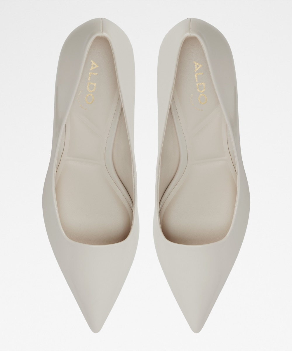Zapatos de salón de mujer con punta afilada - Aldo - Blanco Blanco-6