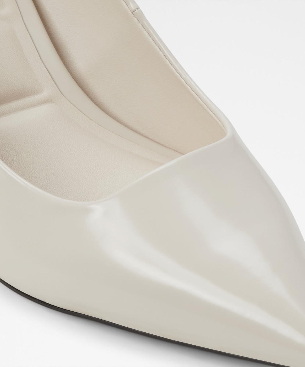 Zapatos de salón de mujer con punta afilada - Aldo - Blanco Blanco-7