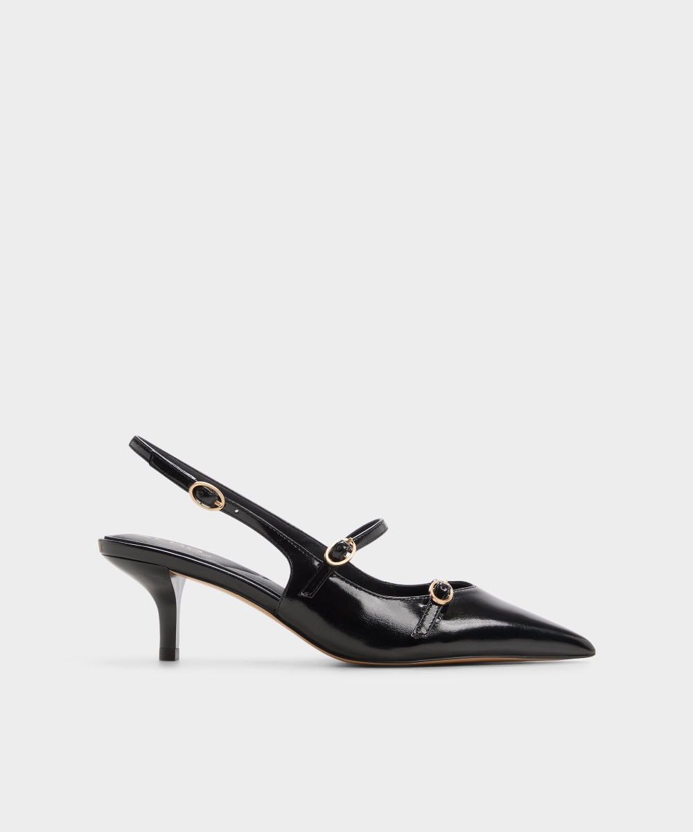 Zapatos de salón de mujer con punta de punta - Aldo - Negro Negro-1