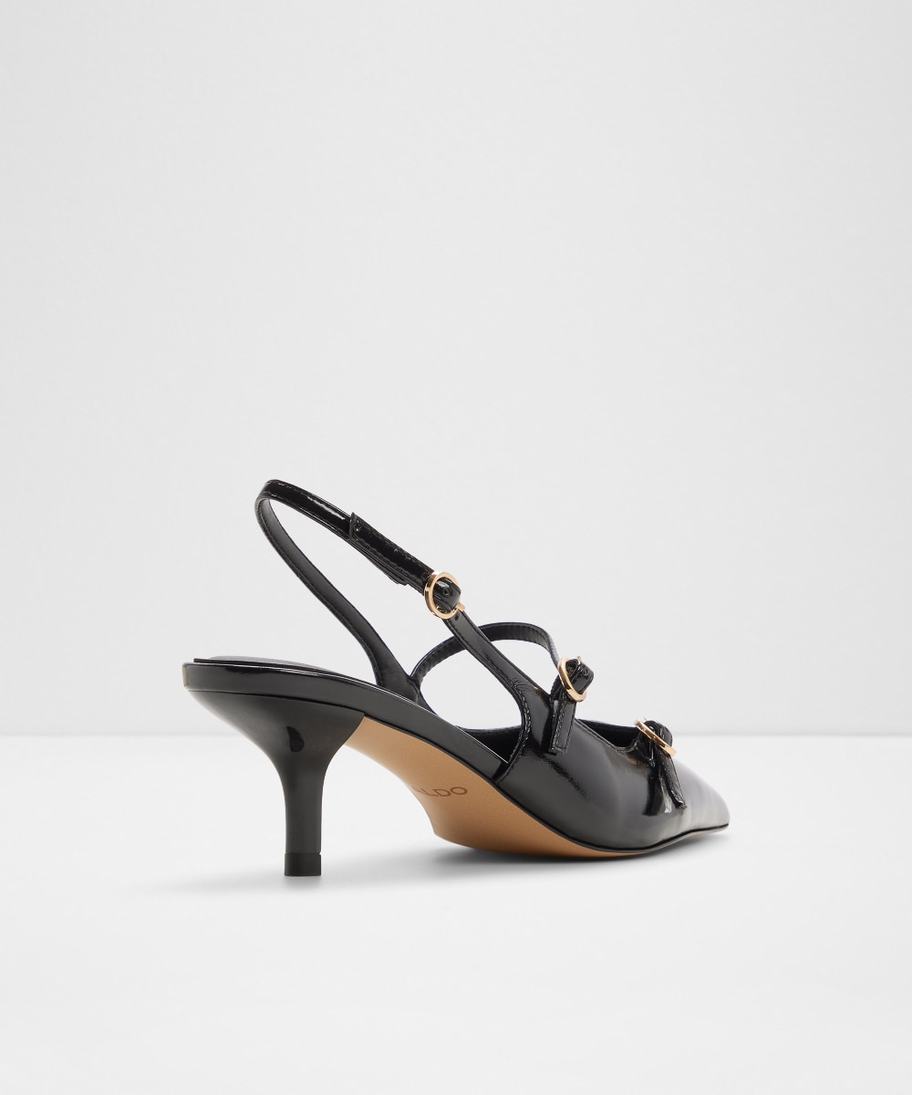 Zapatos de salón de mujer con punta de punta - Aldo - Negro Negro-3