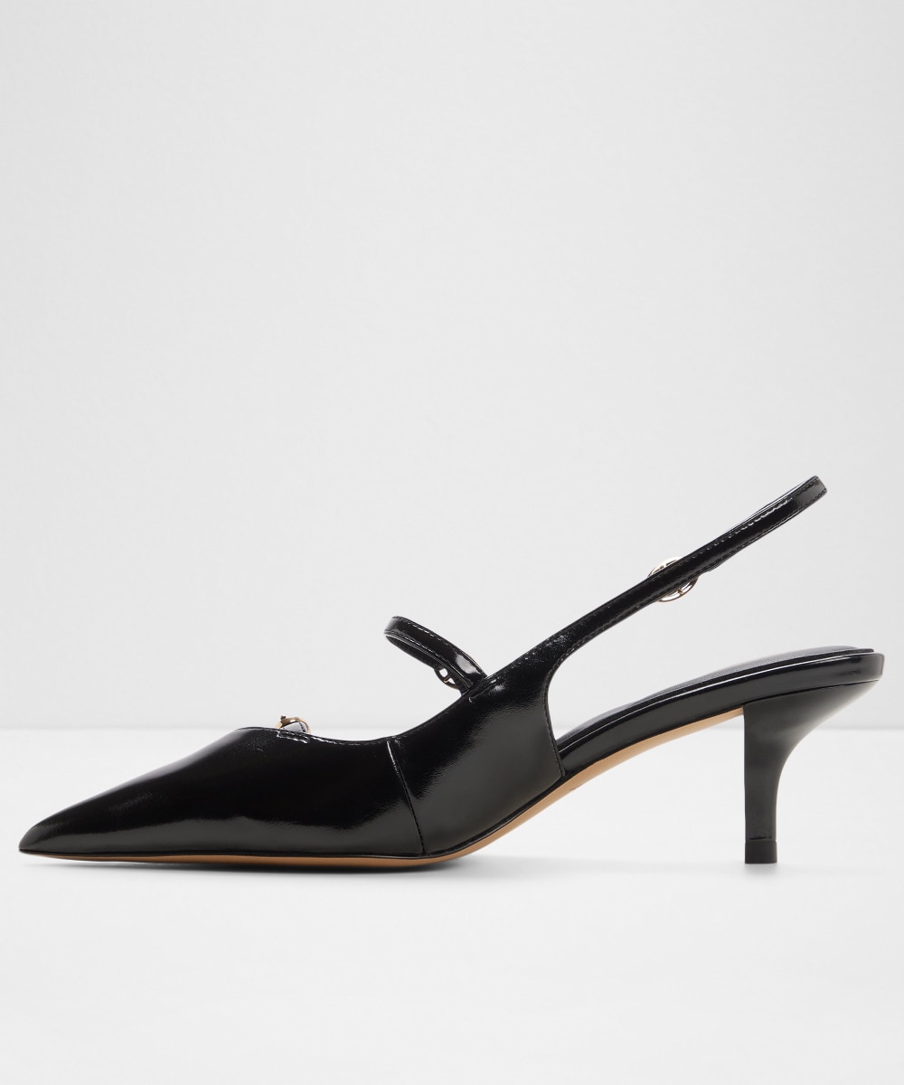 Zapatos de salón de mujer con punta de punta - Aldo - Negro Negro-2