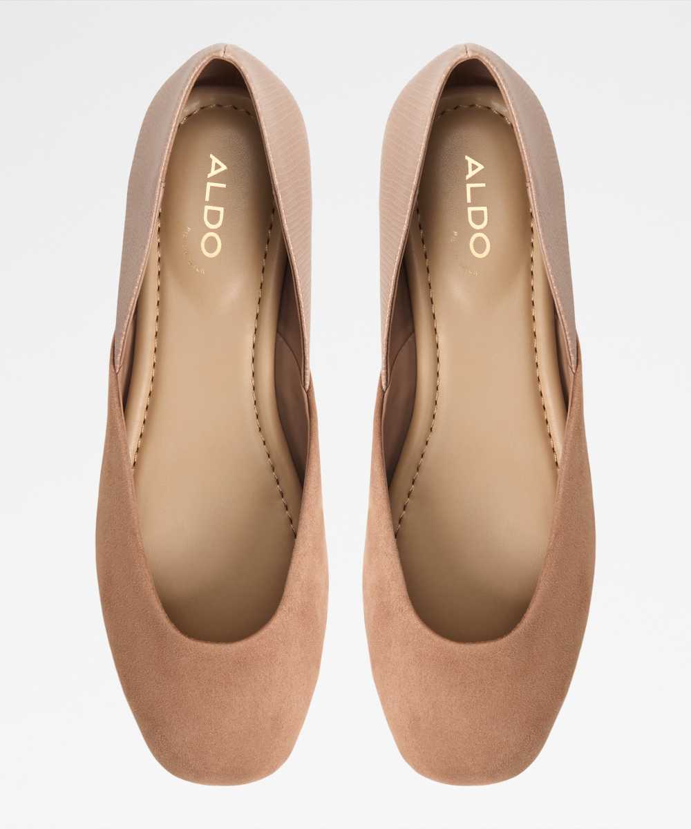 Bailarinas de mujer con punta redonda - Aldo - Beige Beige-6