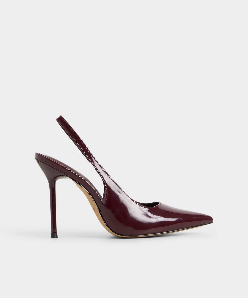 Zapatos de salón de mujer con punta afilada - Aldo - Burdeos Burdeos-1